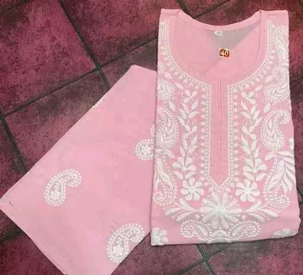 Fabulous Kurti  - Cyan Aqua, XL