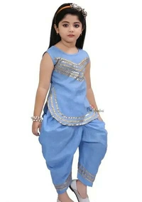 Stylish Fancy Dress  - Azure Radiance, 2-3 Years