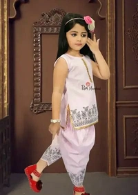 Stylish Fancy Dress  - Azure Radiance, 2-3 Years
