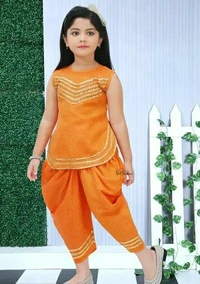 Stylish Fancy Dress  - Azure Radiance, 5-6 Years
