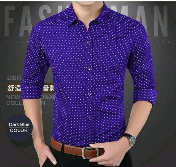 Men's Shirt  - 38, Blue