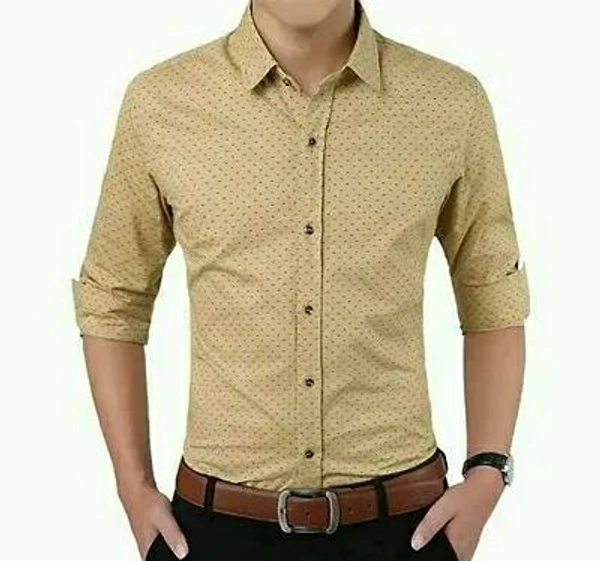 Men's Shirt  - 42, Marzipan