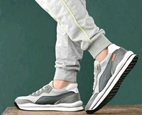 Trendy Casual Shoes  - Silver, 9