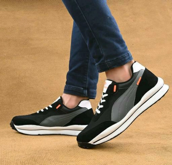 Trendy Casual Shoes  - Black, 10