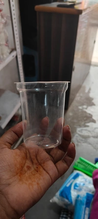 Disposable Glasses (250ml) (48 glasses)  - 250 ML, White
