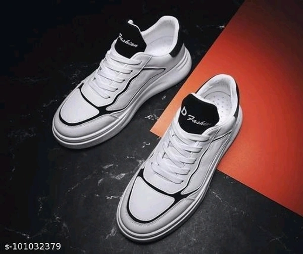 Unique Shoes For Men And Women | White Classic Look | Casual Wear 101032379 - White, IND7