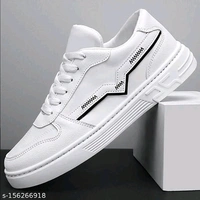 Trending Shoes For Men Grey And White | Combination | Unisex Design 156266917 - Gray, IND6