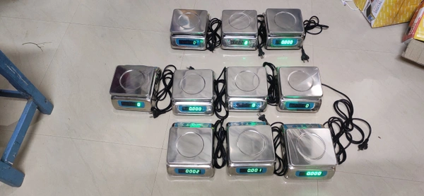 Global/Joshua Scale 10kg/20kg/30kg Full SS Model  - Silver, 115*117mm