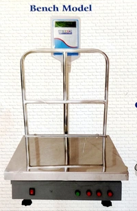 Joshua/Kaviri/Global Scale Ms & Ss top 75kg  350*350mm - Silver