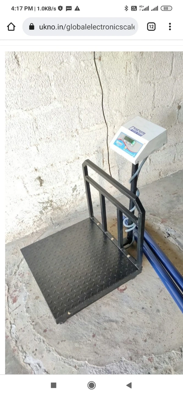 Joshua/Kaviri/Global Scale Ms 300kg  600*600mm - Black