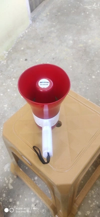 Megaphone 50w+Battery+Charge Caple+Battery Charger  - 50w, Red
