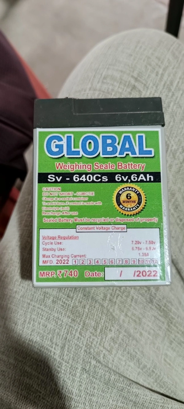 6v 6Ah Battery 🔋 6 Months Guarantee 