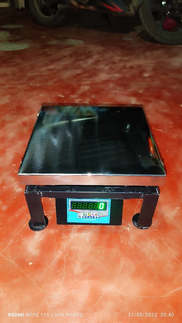 200kg,150kg,100kg  Ss Model 310*310mm - Silver, 310.310mm