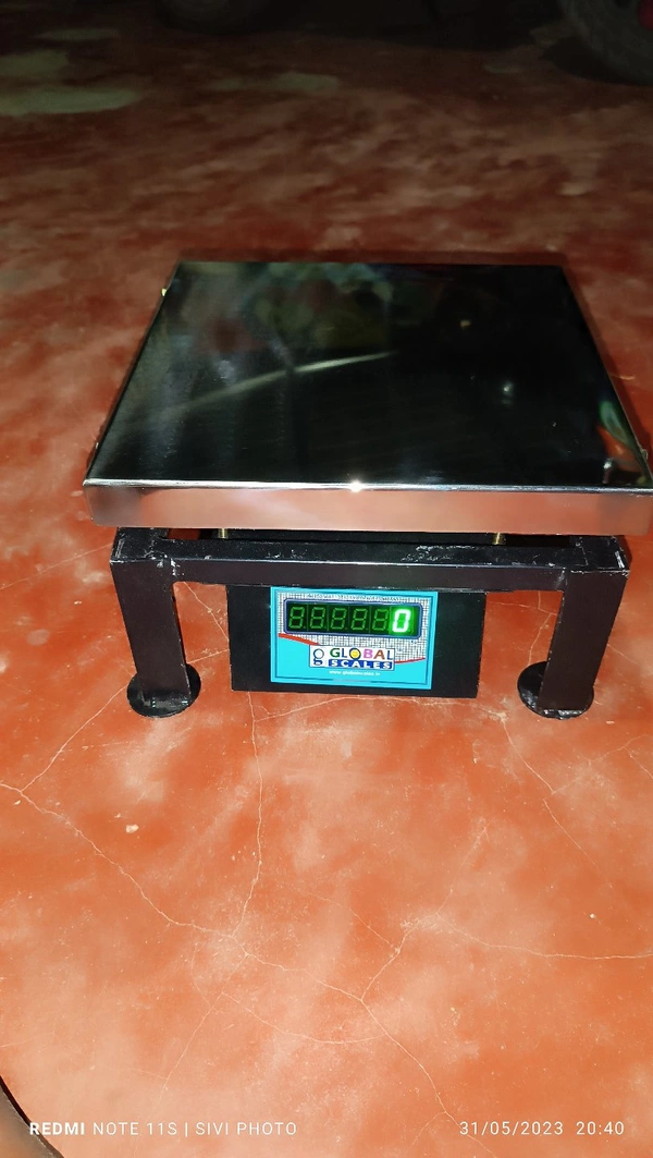 200kg,150kg,100kg  Ss Model 310*310mm - Silver, 310.310mm