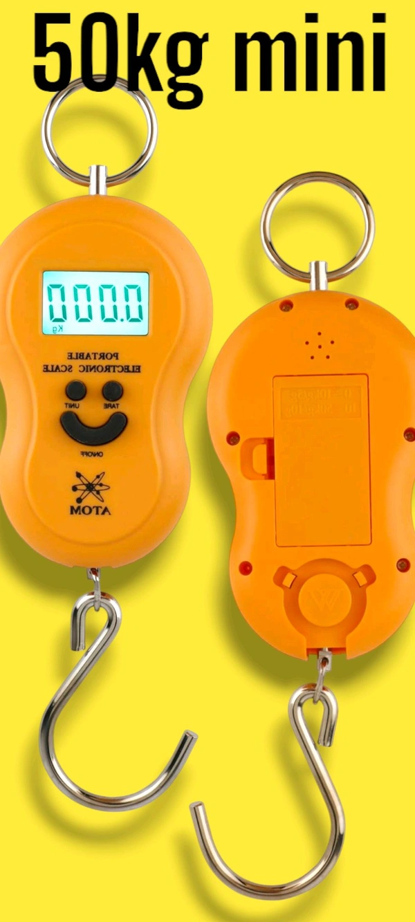 Mini Hanging Scale  - Web Orange