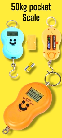 Mini Hanging Scale  - Web Orange