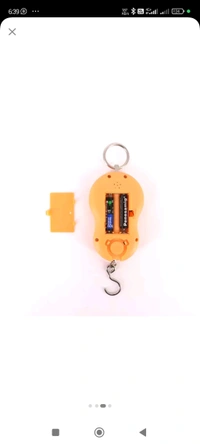 Mini Hanging Scale  - Web Orange