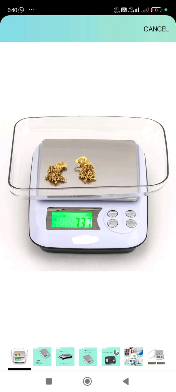 Mini Jewelleri Scale 2kg 10mg - White