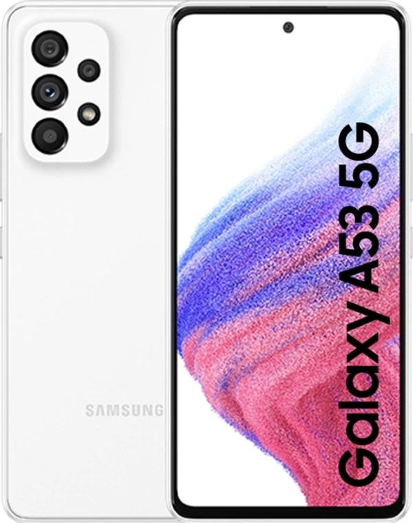 Samsung  SAMSUNG Galaxy A53 (Awesome White, 128 GB)