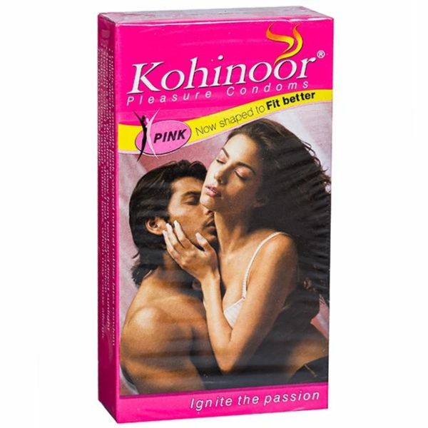 Kohinoor Pink Condoms Pack Of 10 