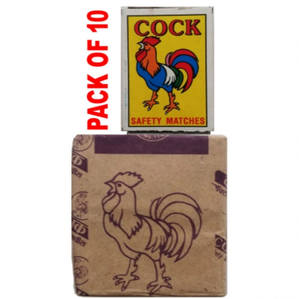 Cook Matchbox দেশলাই Pack of 10