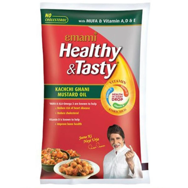 Emami Healthy & Tasty Mustard oil 1L 