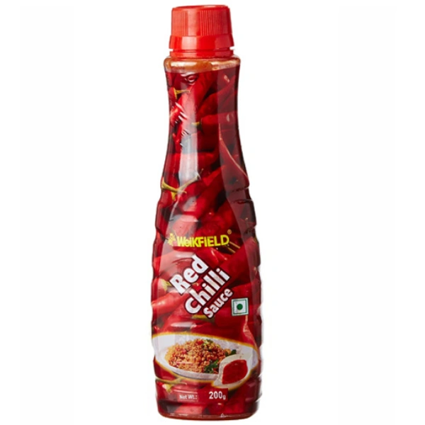Weikfield Saauce Red Chilli 200g Bottle