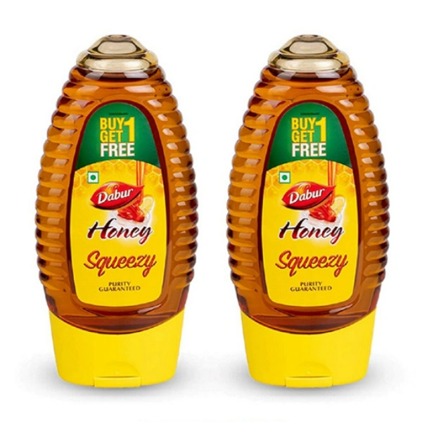 Dabur Honey Squeezy Pack 225g Buy1 Get 1Free