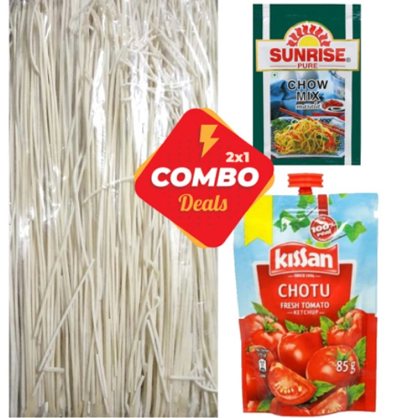 Tufan Chau+ Chau Masla+Kissan Tomato Ketchup
