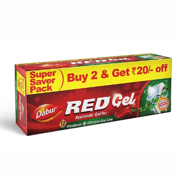 Dabur Red Gel 150g Pack of 2