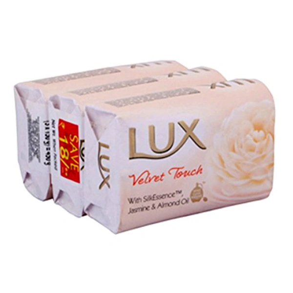 Lux Velvet Touch Jasmine and Almond Oil Soap Bar 3x150g