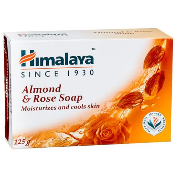 Himalaya Moisturizing Almond & Rose Soap 125 g