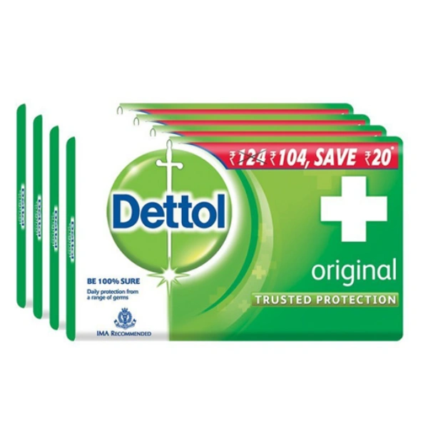 Dettol Original Soap (Buy 3 Get 1 Free) 4 x 75 g