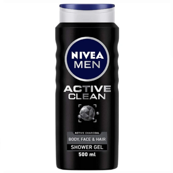 NIVEA Men Shower Gel Active Clean 500ml
