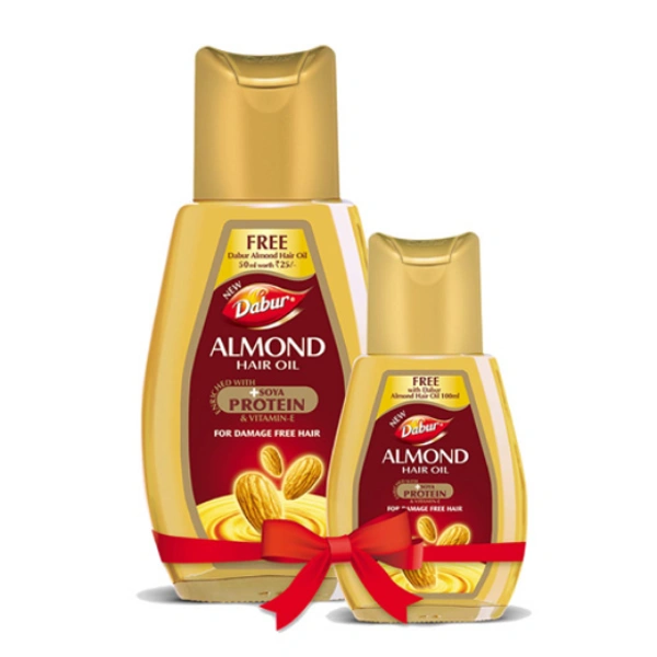 Dabur Almond Hair Oil 100 ml +50 ml Free