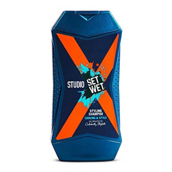Set Wet Studio X Styling Shampoo For Men 180 ml