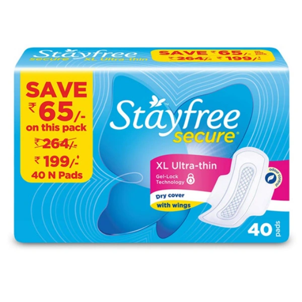 Stayfree XL Ultra Pads 40Pads
