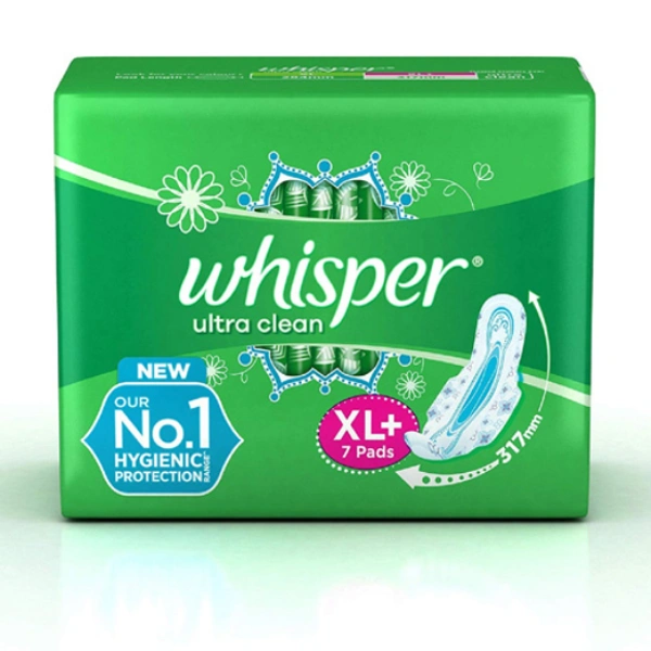 Whisper Ultra XL+ Pads Pack Of 50