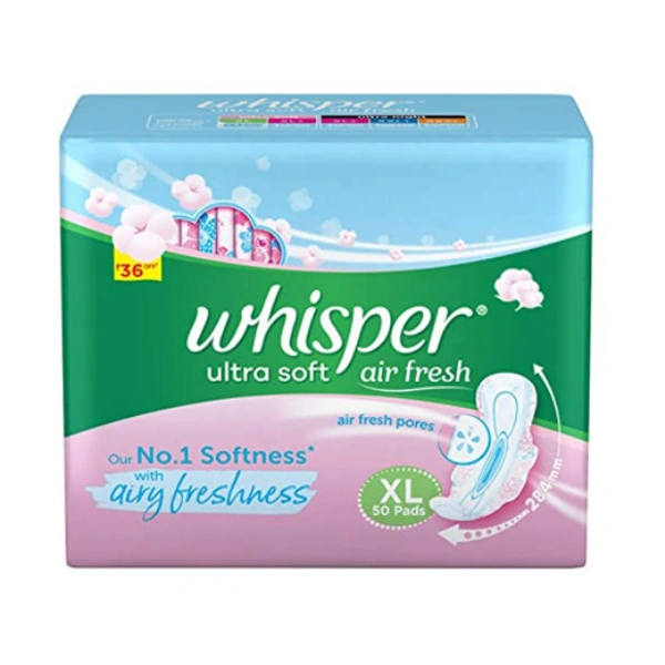 Whisper Ultra Soft XL 50 Napkins