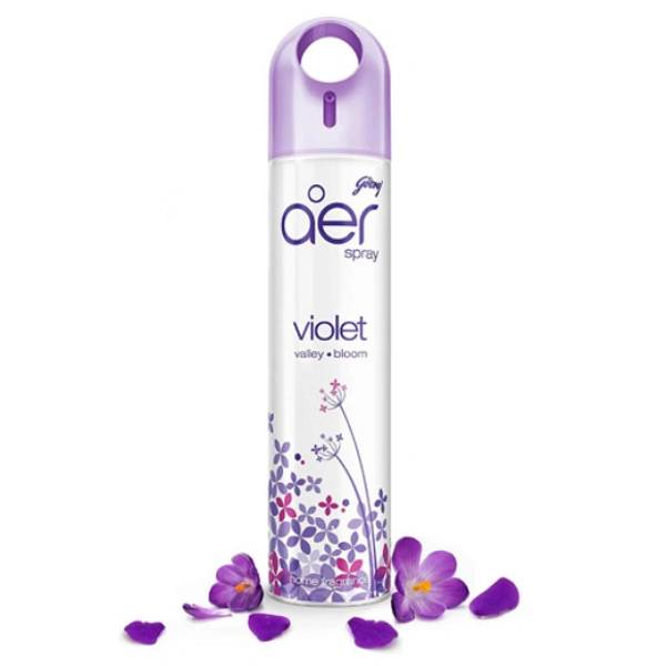 Godrej aer Spray, Home and Office Air Freshener - Violet Valley Bloom (240 ml)