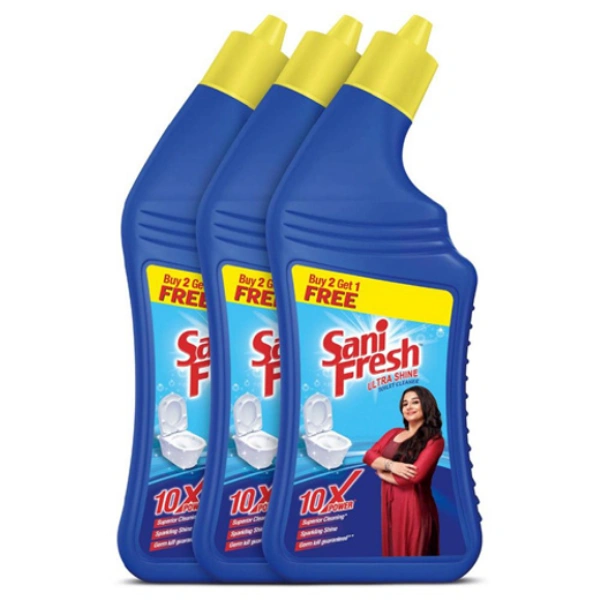 Sanifresh Ultra Shine Toilet Cleaner 500 ml 2+1