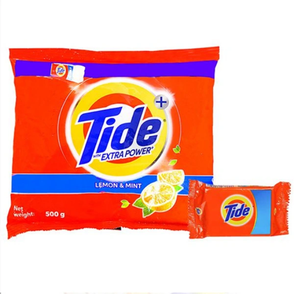 Tide Plus Detergent Powder 500G