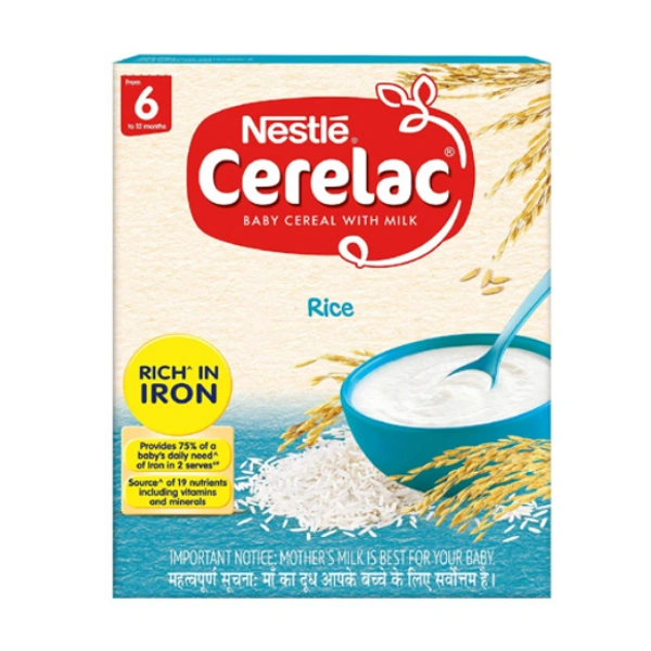Nestle Cerelac Rice From 6 Months 300g
