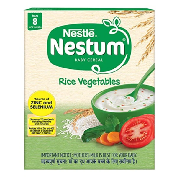 Nestle Nestum Rice Vegetable 8 Months-12 Months - 300g