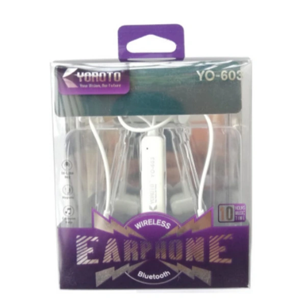 YOROTO YO-603 Wireless Bluetooth Headphones (White)