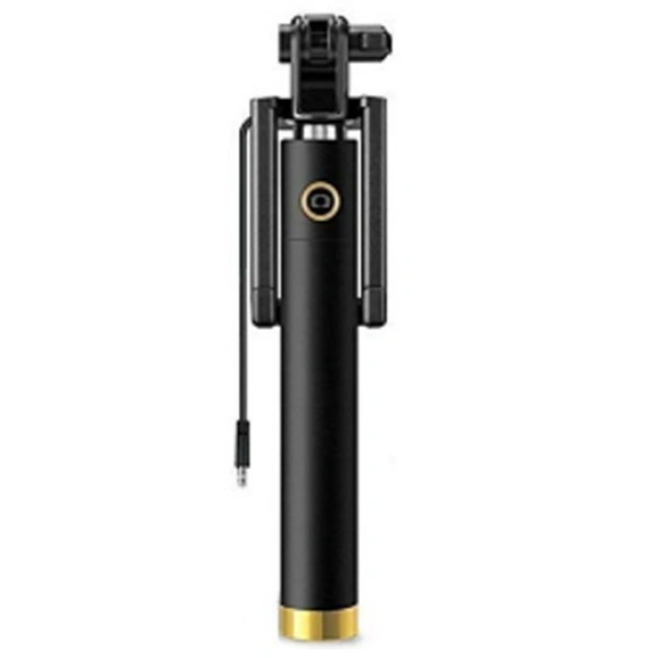 Selfie q424 Monopod Selfie Sticks with Aux Wire for All Smart Phones