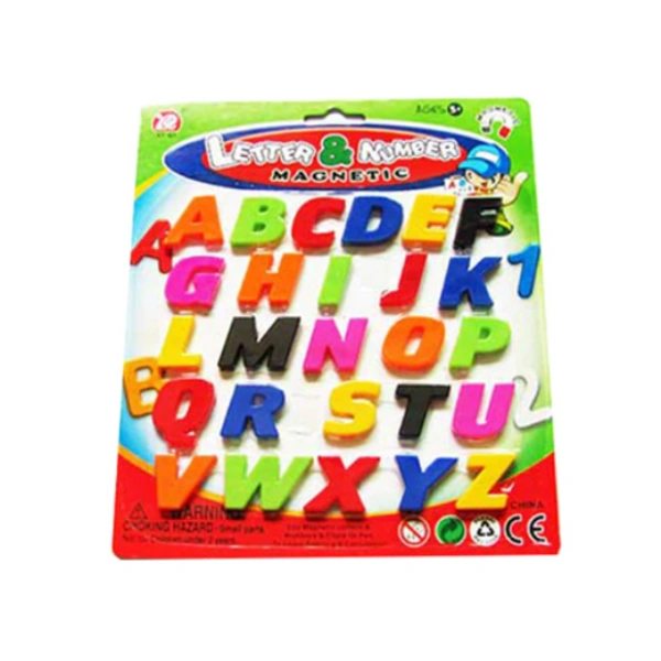 Capital Letters for Educating Kids in Fun -Educational Alphabet Magnets 26 Alphabets Multicolor