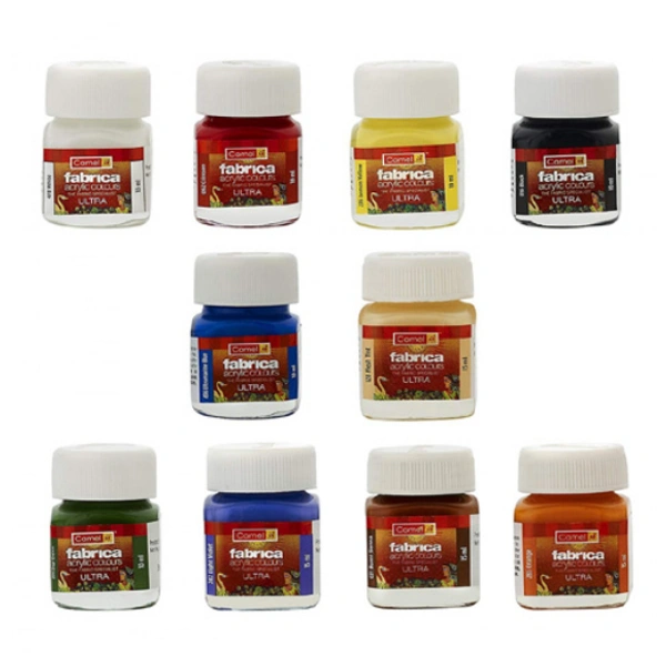 Camel Fabrica Acrylic Colors Shades 10ml