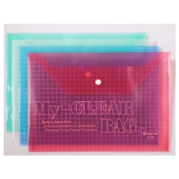 My Clear BagTransparent File Folder