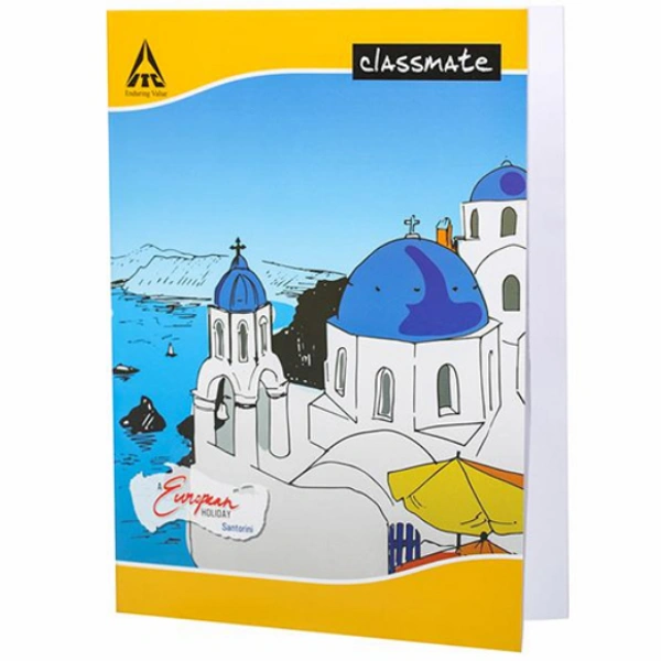 Classmate Unruled Notebook (24 cm x 18 cm) 120 Pages